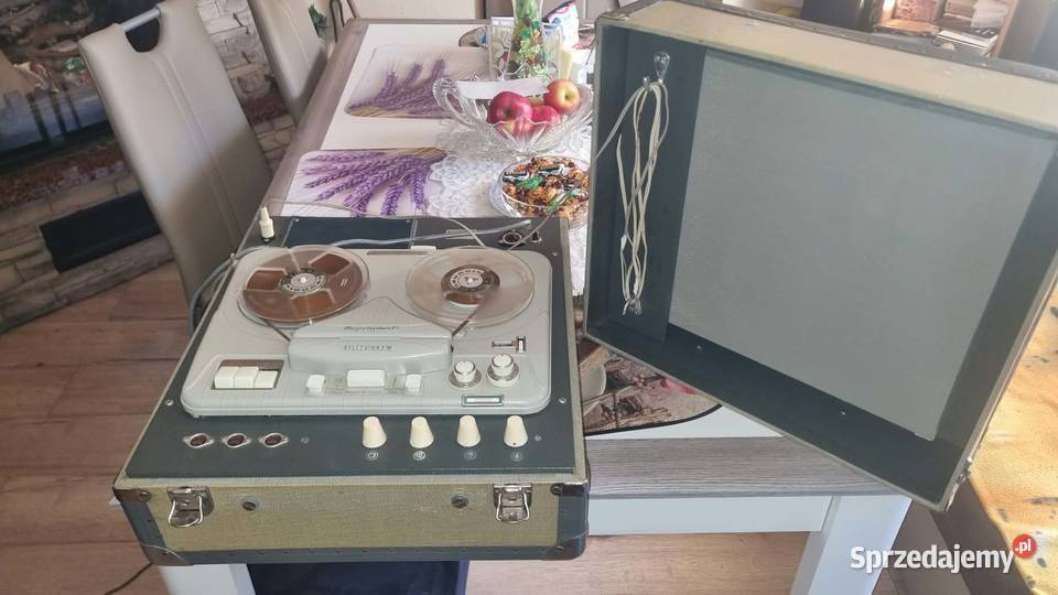 Magnetofon szpulowy lampowy Telefunken Warta