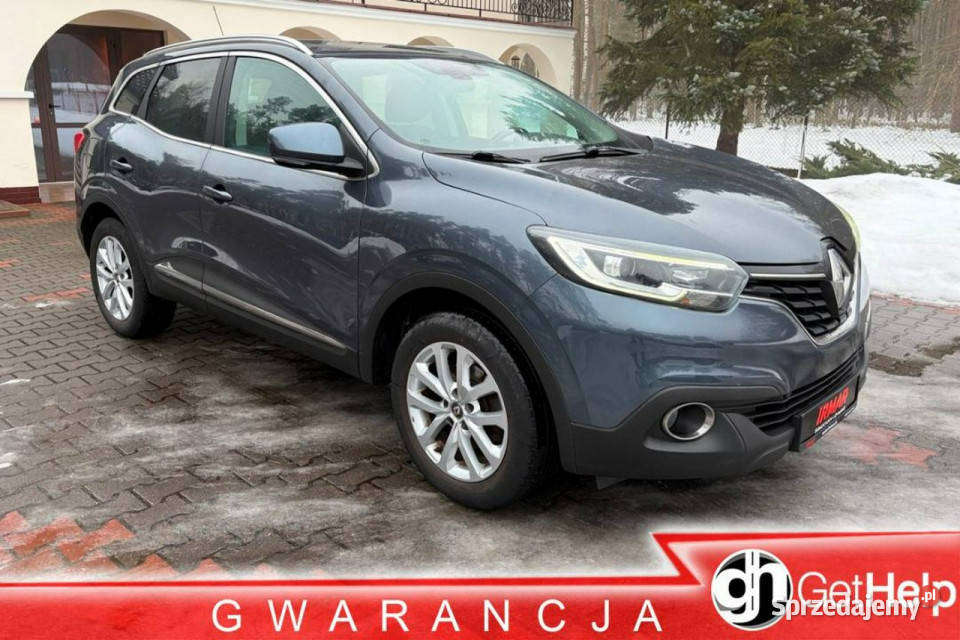 Renault Kadjar 12 TCE 130 Niski przebieg CarPlay tempomat Lipówki