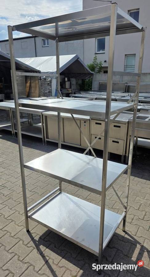 Regał Gastro Nierdzewny 4 Półki 9360200 M981 N Nowe Skalmierzyce sprzedam