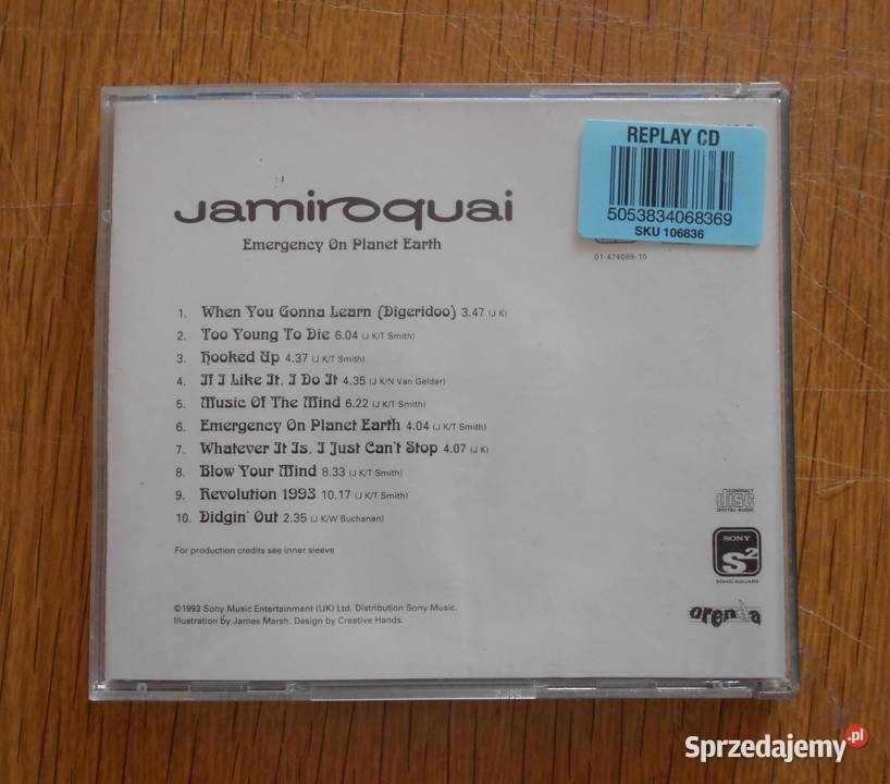 Jamiroquai Emergency On Planet Earth sprzedam