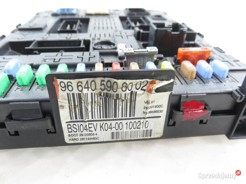 BSI CITROEN C5 III 16 HDi 110 9HZ 966405908002 małopolskie