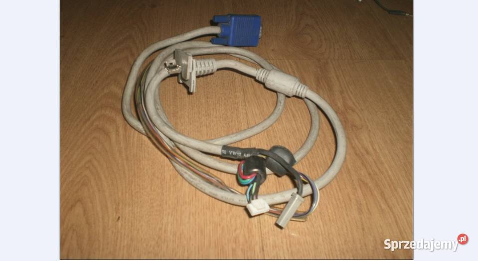 kabel vga z monitora kineskopowego