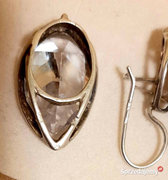 APART przepiękny srebrny komplet podkarpackie