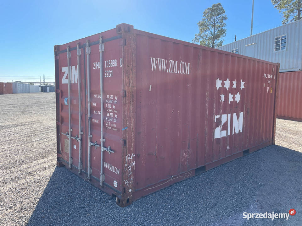 Kontener morski magazynowy 20DV 6 metrowy