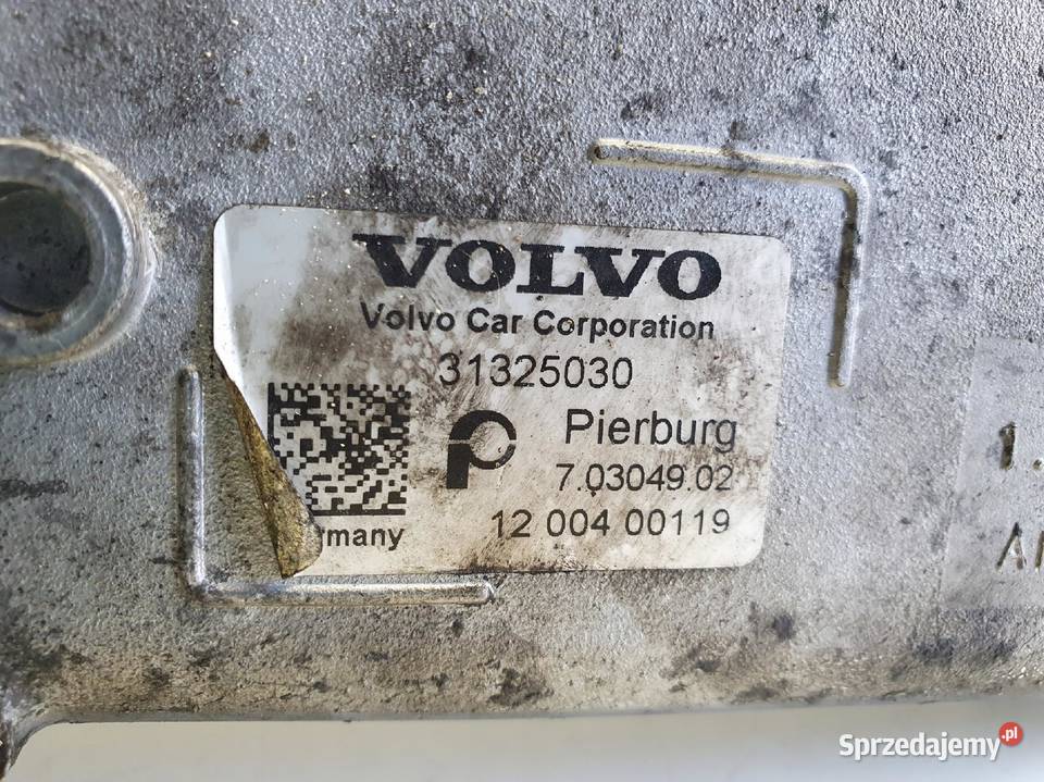 Volvo S60 II V60 20 D3 CHŁODNICA SPALIN egr osobowe Chełm