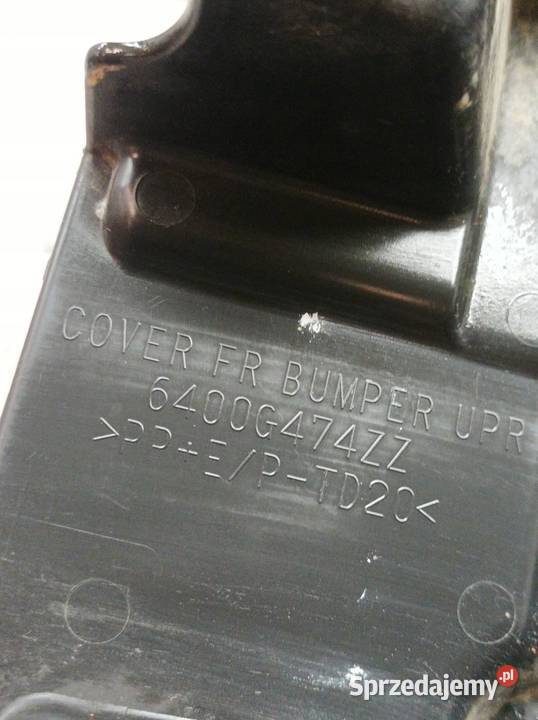 OSŁONA GÓRNA PASA PRZEDNIEGO LIFT 6400G474ZZ Rok produkcji 2017