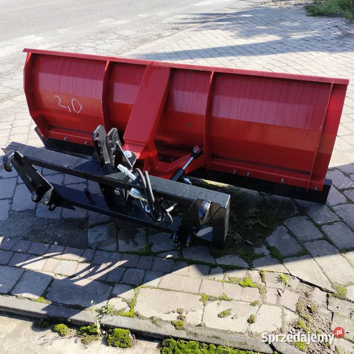 Pług do śniegu na tylni tuz do traktora do nieuszkodzony