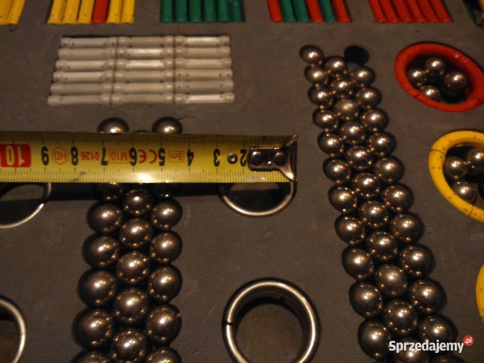 Klocki magnetyczne Magnet Plus 420 elementów 2 lata+ Tuszkowo