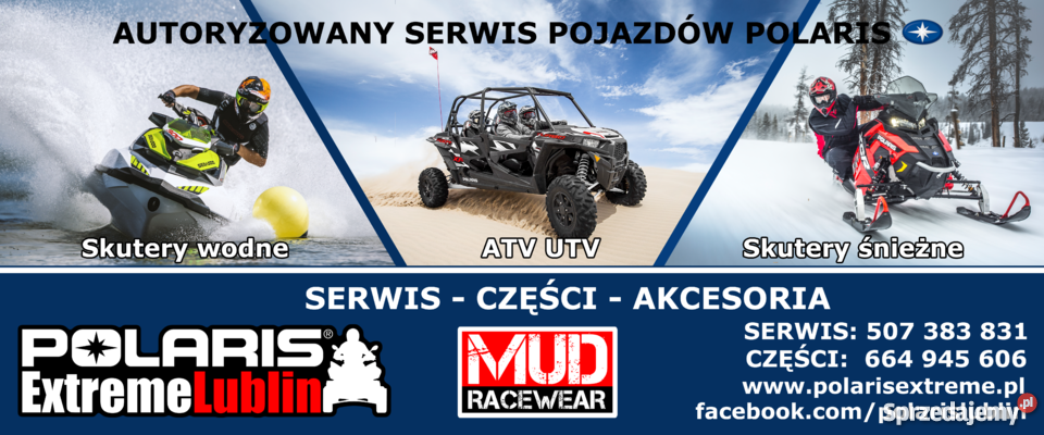 Serwis naprawa quady skutery wodne śnieżne Lublin serwis