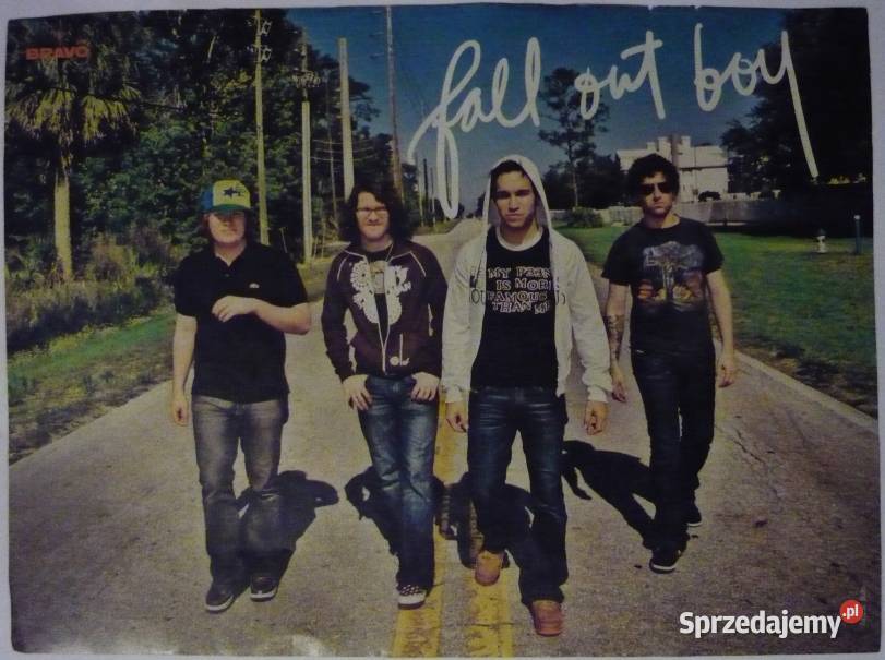 PLAKATY FALL OUT BOY WYPRZEDAŻ ŚWIAT PLAKATÓW kujawsko-pomorskie Bydgoszcz