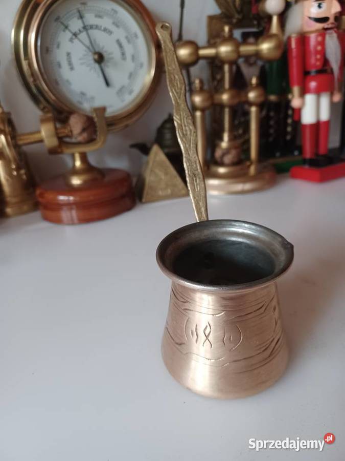 Mosiężny piękny tygiel Kolekcja Pozostałe Pozostałe Poznań