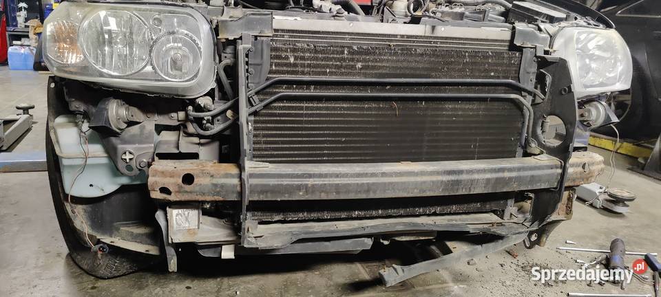 Pas przedni komplet belka chłodnice wentylator terenowe