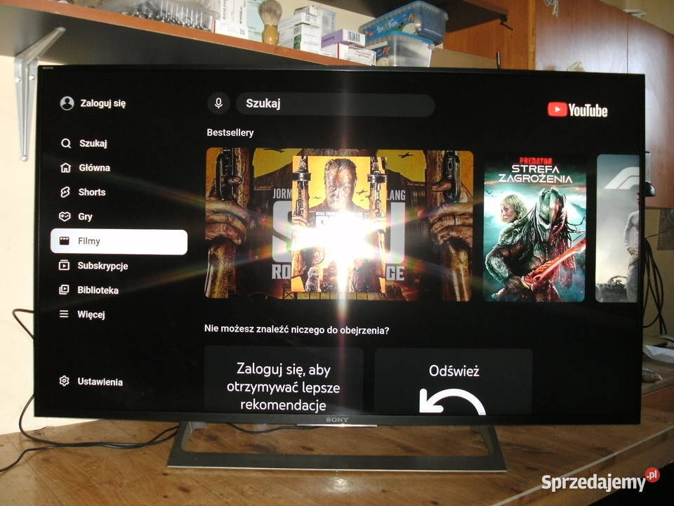 SONY Bravia LED 49 Smart TV z WiFi 4K UHD Karlino