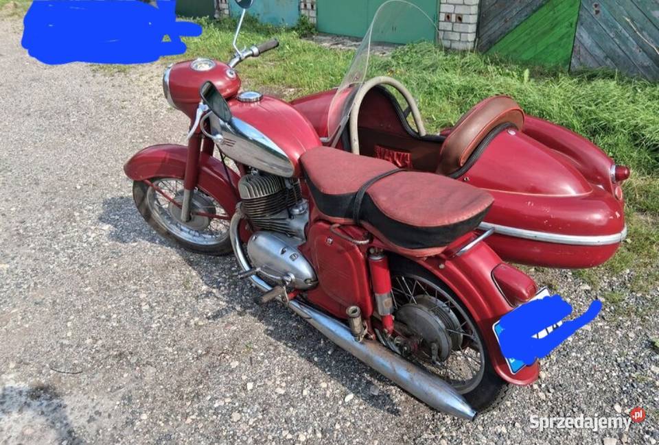 Jawa 350 oryginał Rok produkcji 1962 kujawsko-pomorskie Mogilno