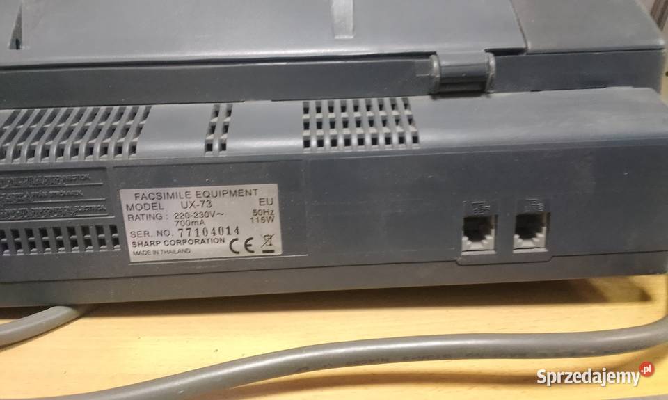 Fax sharp UX73 Gorzów Wielkopolski sprzedam