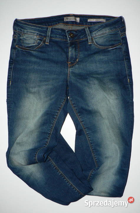GUESSsuper jeansy skiny rurki28 niebieski Łódź