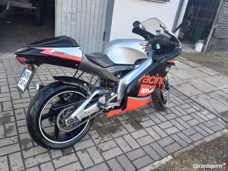 Sprzedam motocykl Aprilia rs 125 odblokowana Rok produkcji 2001 Aprilia Małkinia Dolna
