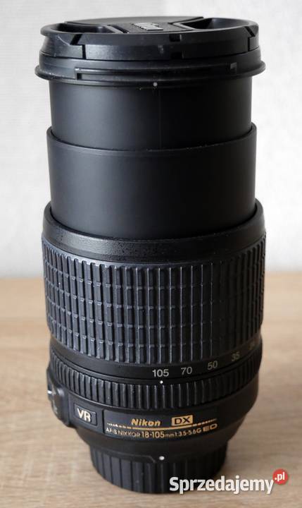 Obiektyw do Nikona Nikkor 18105 z VR komplet i Gliwice sprzedam
