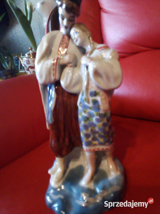 Porcelanowa parafigurka Warszawa