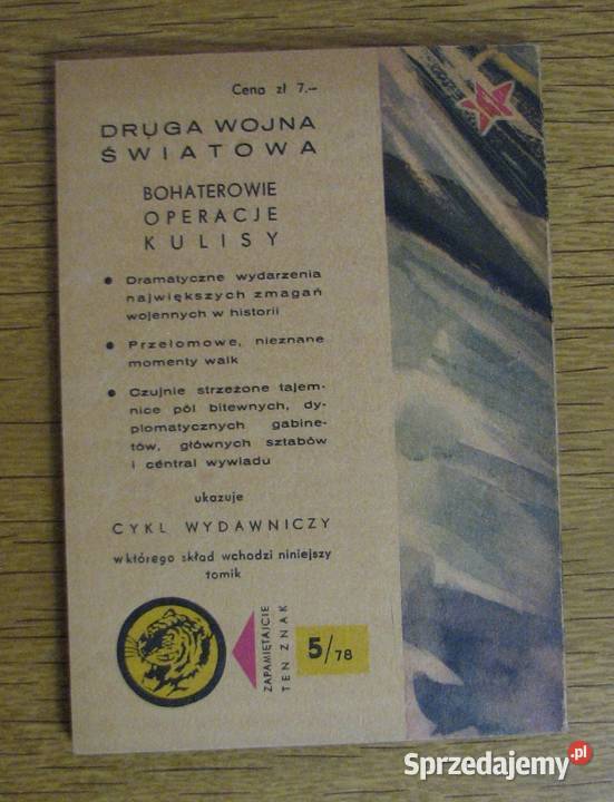 Żółty Tygrys Taniec czarnej śmierci 578 Parczew