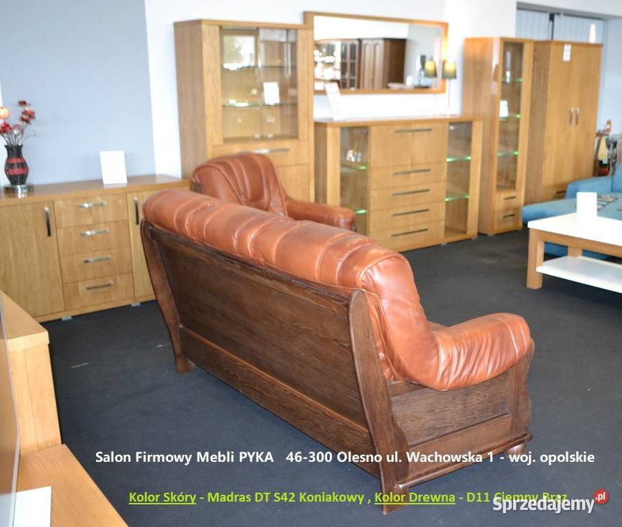 Komplet Stylowy ROMA Skóra Naturalna PRODUCENT Zielona Góra