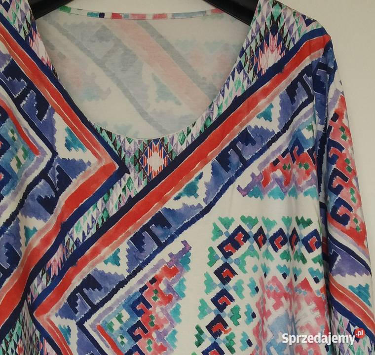 XL48 Wygodna kolorowa tunika bluzka śląskie sprzedam