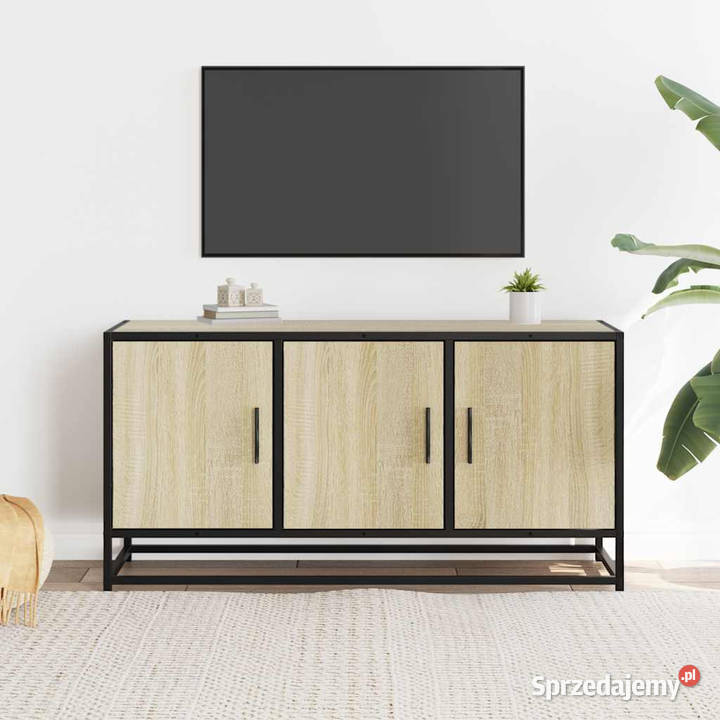 Szafka pod telewizor dąb sonoma 100x35x50