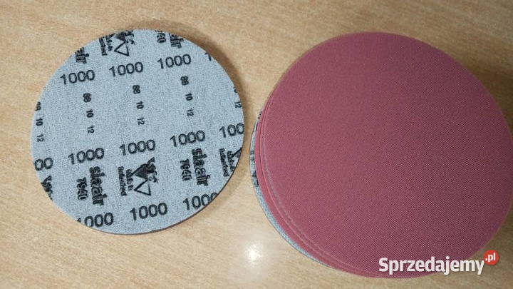 Krążek ścierny na gąbce fi 150mm P1000 Siaair Bale