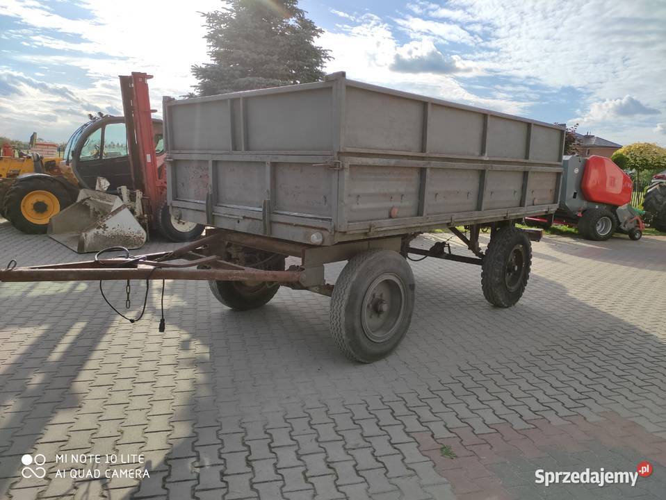 Przyczepa rolnicza Autosan D46 sztywna podwójne Radom