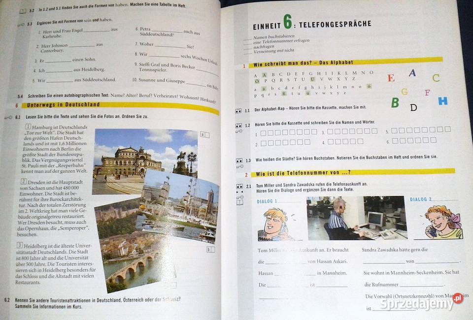 Eurolingua Deutsch 1 Podręcznik Lutz Rohmann Chełm