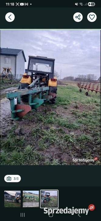 Pług 4 skibowy nieuszkodzony świętokrzyskie sprzedam