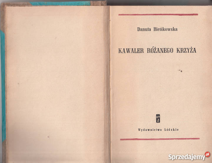 02559 KAWALER RÓŻANEGO KRZYŻA DANUTA BIEŃKOWSKA małopolskie Czyrna