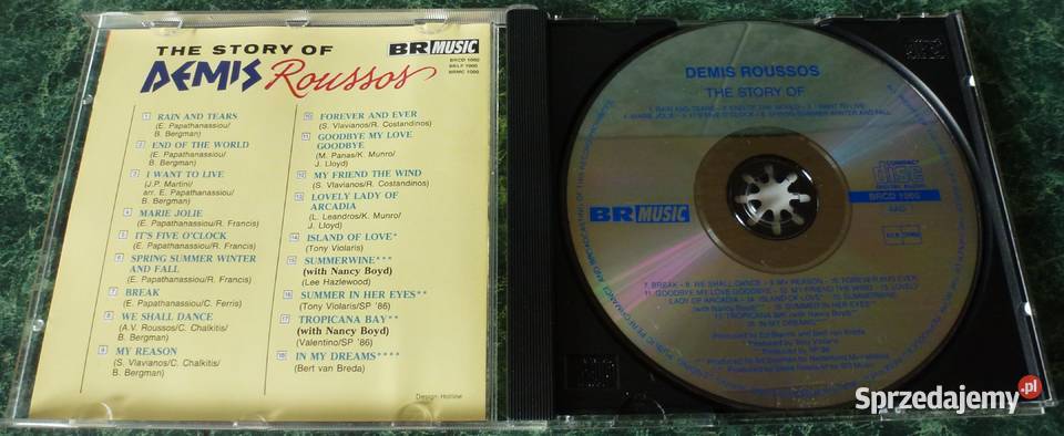 CD Demis Roussos The story Warszawa