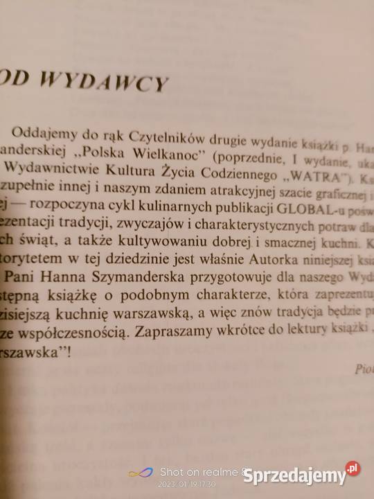 Polska Wielkanoc przepisy kulinarne kuchnia Książki i Podręczniki Warszawa