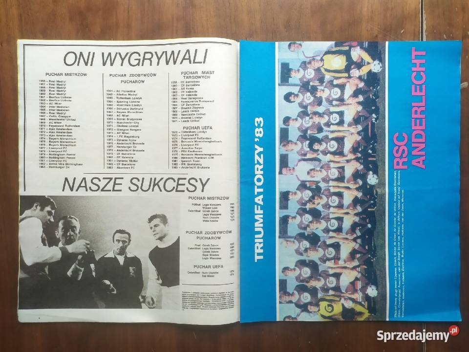 Piłka Nożna wydania specjalne 198384