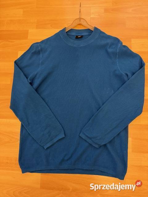 Sweter męski L Carry z bawełny niebieski Rozmiar L śląskie Częstochowa