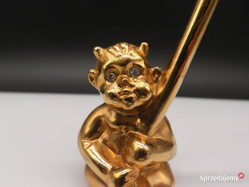 Unikalny Stojak na Pierścionki Figurka Satyr