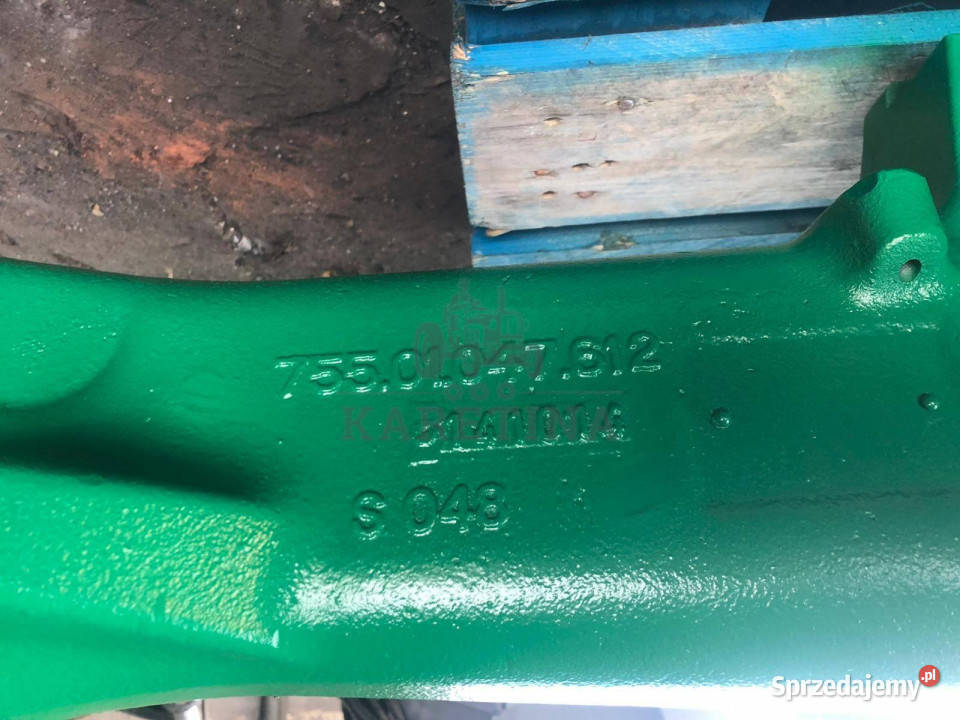 John Deere 6215 Obudowa Mostu 7550104661 Rolnictwo wielkopolskie Jastrzębniki
