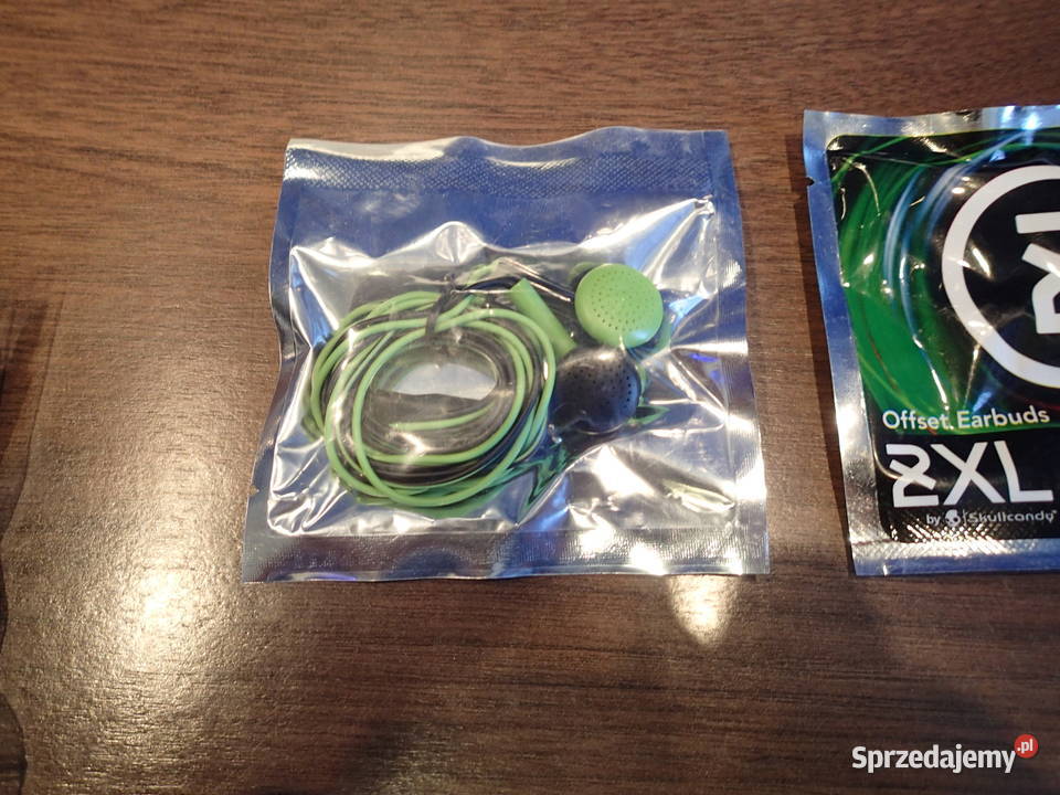 SŁUCHAWKI DOUSZNE Skullcandy Offset 2XL zielone Sosnowiec
