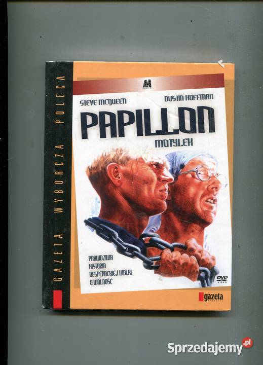 Papillon Motylek Film DVD