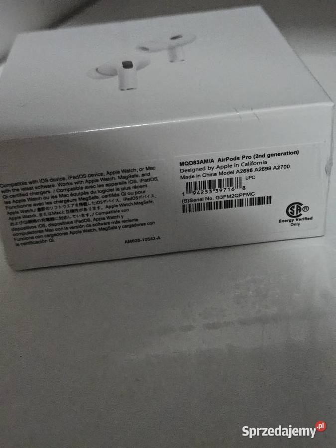 słuchawki airpods pro 2