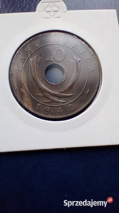 Stare monety 10 cent 1941 Brytyjska Afryka podkarpackie Lesko sprzedam