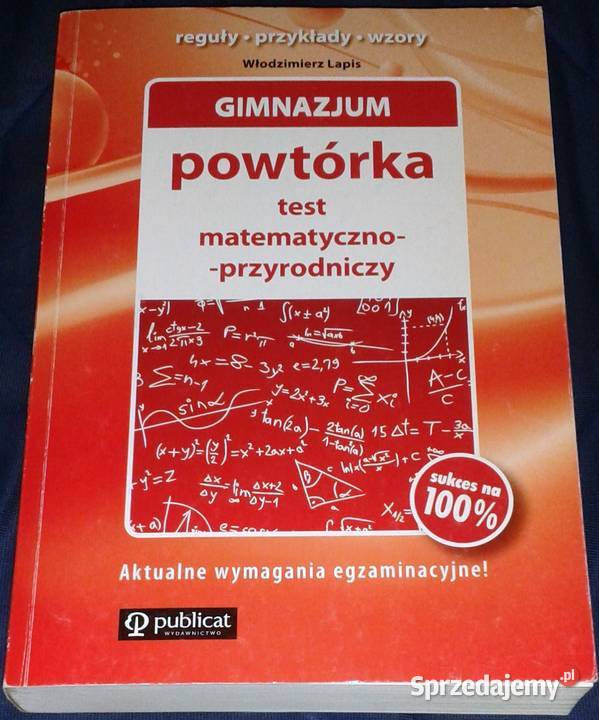 Gimnazjum powtórka Test matematyczno Pozostałe Chełm