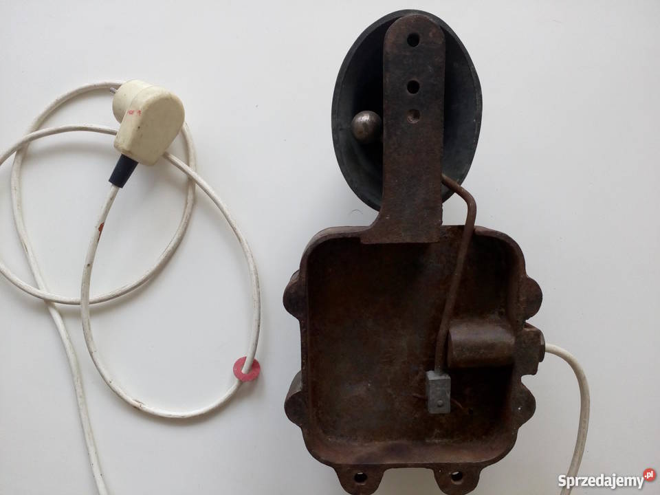 Stary unikatowy dzwonek szkolny BRABORK sprawny Rzeszów