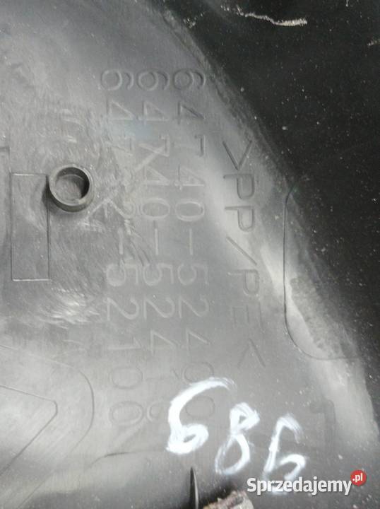 TAPICERKA BOCZEK BAGAŻNIKA LEWY TYŁ 7 OS Toyota