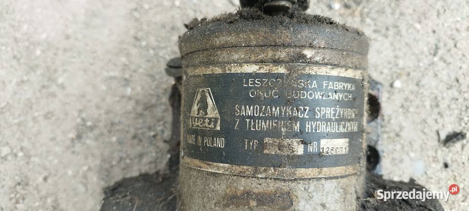 Stary samozamykacz sprężynowy do drzwi kujawsko-pomorskie Inowrocław