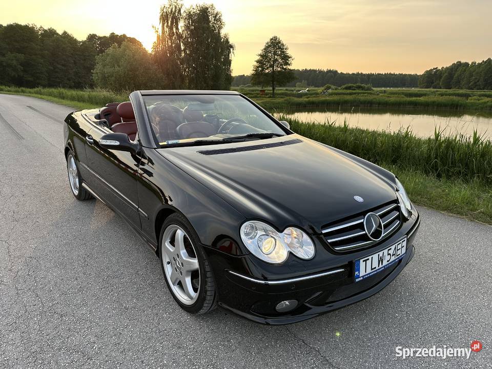 MercedesBenz CLK 500 V8 Elegancja Moc i Komfort 306KM Włoszczowa