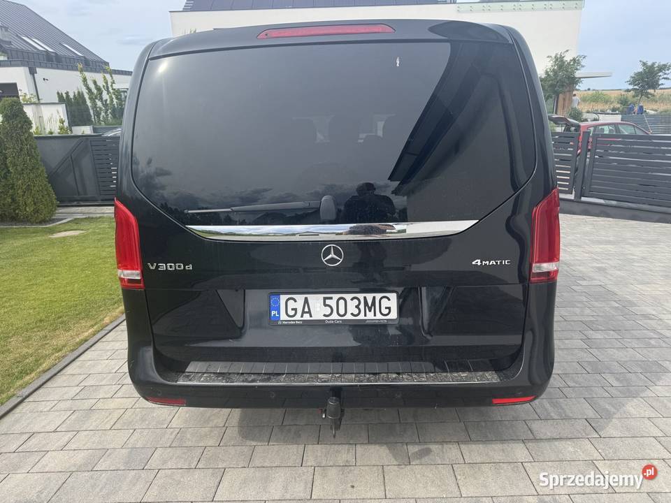 Mercedes Vklasa 300d 239 4 MaticLift Long ABS Samochody osobowe Gdynia