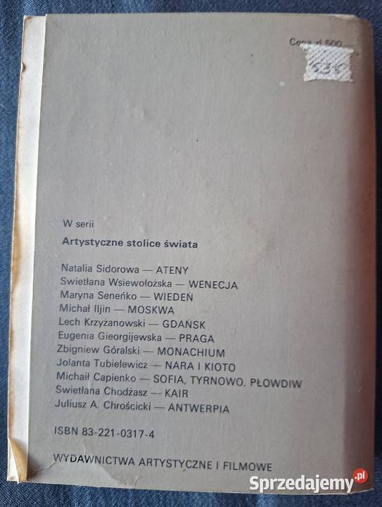 Artystyczne stolice świata Kraków Jan K