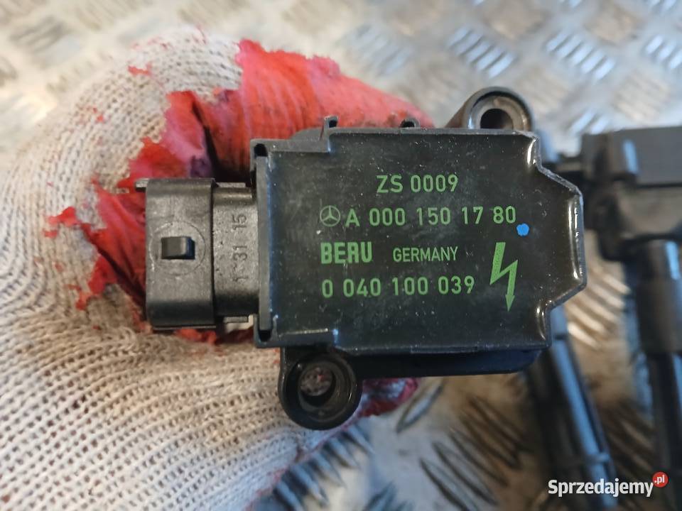 Cewka zapłonowa komplet Mercedes A0001501780 osobowe Radłów sprzedam